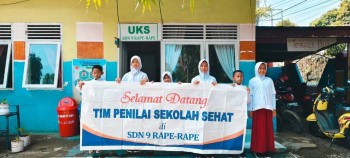 Kunjungan tim penilaian lomba sekolah sehat 2025
